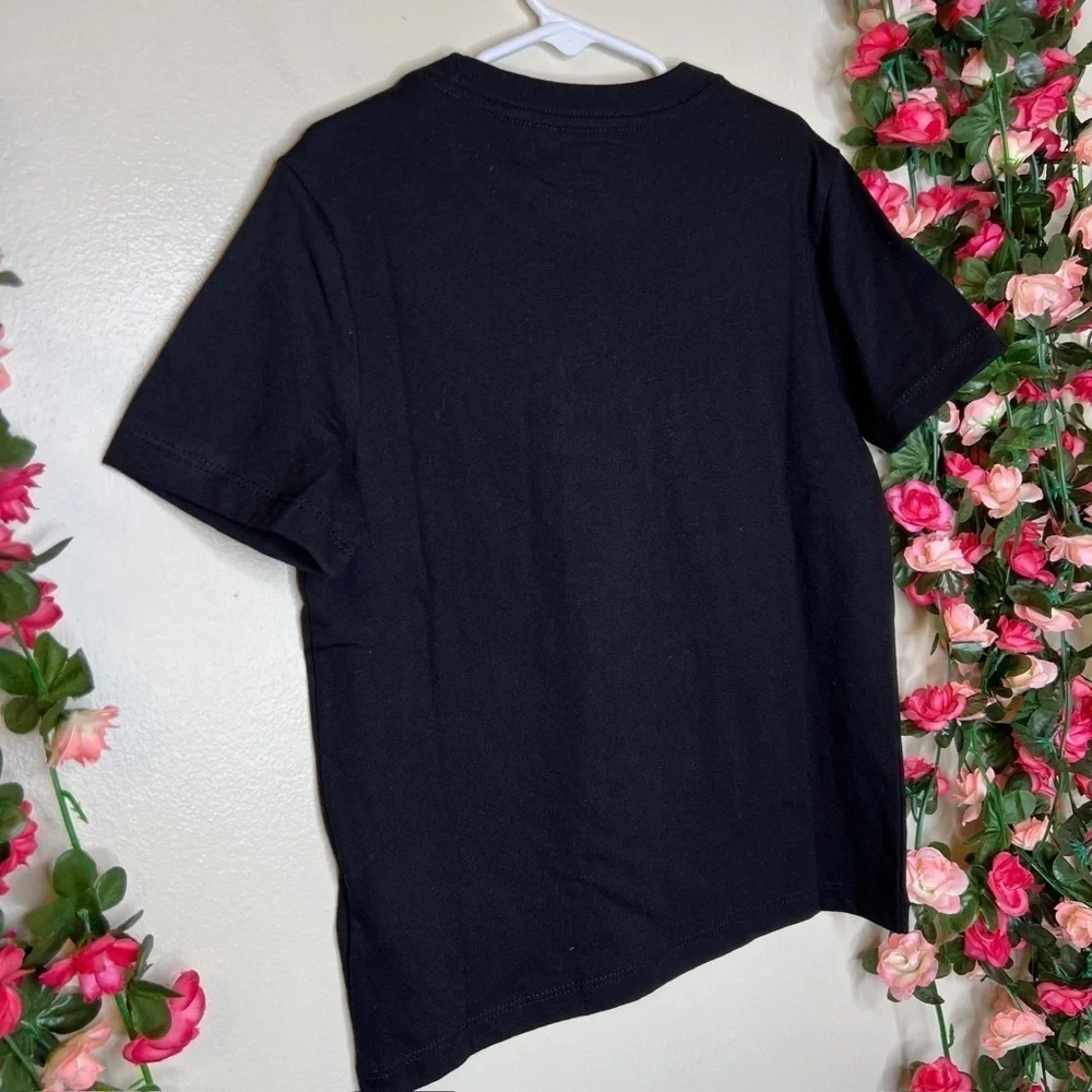 Old Navy NWT Black Proud Family Graphic T-Shirt Girls 6/7 Casual Disney Cartoons